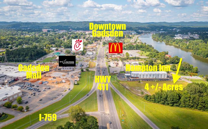 Pictures of Land property located at 1058 Rainbow Drive, Gadsden, AL 35901 for sales - image #1