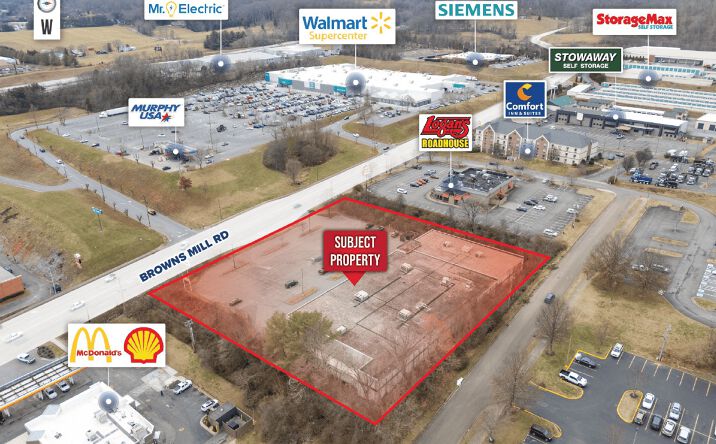 image of property at 3110 BROWNS MILL RD Johnson City TN 37604