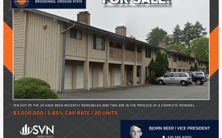 Pictures of Multifamily property located at 650 5th St, Brookings, OR 97415 for sales - image #1