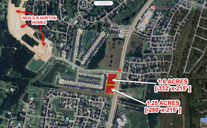 Pictures of Land property located at 2600 E Parkwood Dr, Friendswood, TX 77546 for sales - image #1