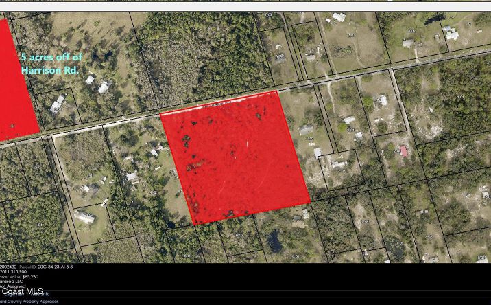 Pictures of Land property located at Harrison Road, Mims, FL 32754 for sales - image #1