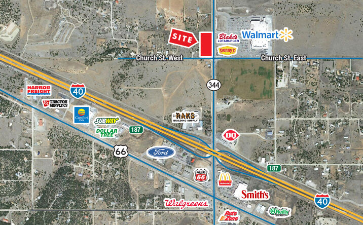 Pictures of Land, Retail property located at 1 Church St, Edgewood, NM 87015 for sales - image #1