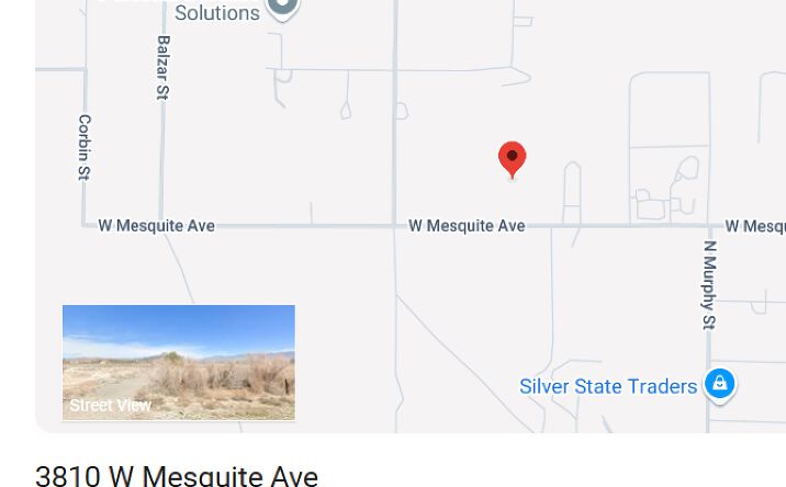 Pictures of Land property located at 3810 W Mesquite Ave, Pahrump, NV 89060 for sales - image #1