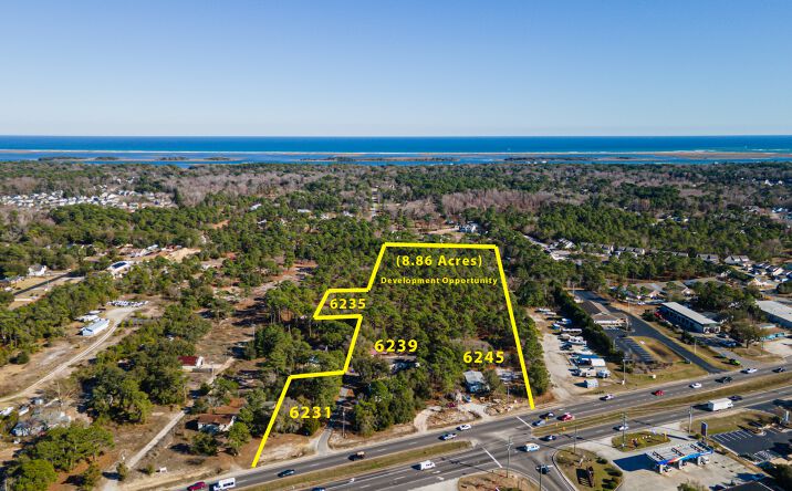 Pictures of Land property located at 6245 Carolina Beach Rd, Wilmington, NC 28412, 6239 Carolina Beach Rd, Wilmington, NC 28412 for sales - image #1