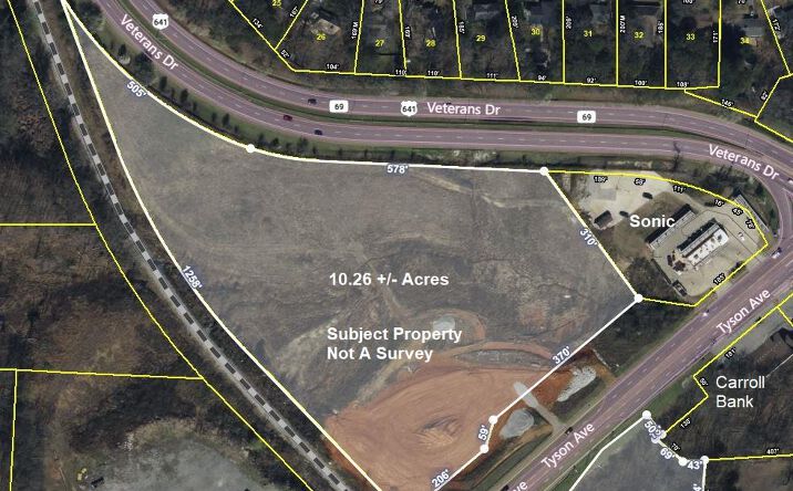 Pictures of Land property located at 0 Highway 79 S And Tyson Avenue, Paris, TN 38242 for sales - image #1