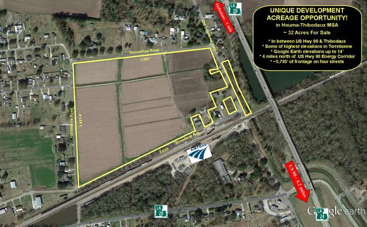 Pictures of Land property located at Horseshoe Rd, Schriever, LA 70395 for sales - image #1