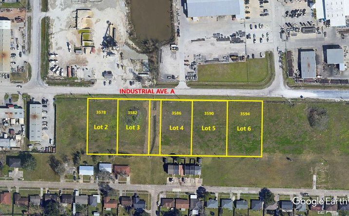 Pictures of Retail, Land property located at 3578 Industrial Avenue A, Houma, LA 70363, 3582 Industrial Avenue A, Houma, LA 70363, 3586 Industrial Avenue A, Houma, LA 70363, 3590 Industrial Avenue A, Houma, LA 70363, 3594 Industrial Avenue A, Houma, LA 70363 for sales - image #1