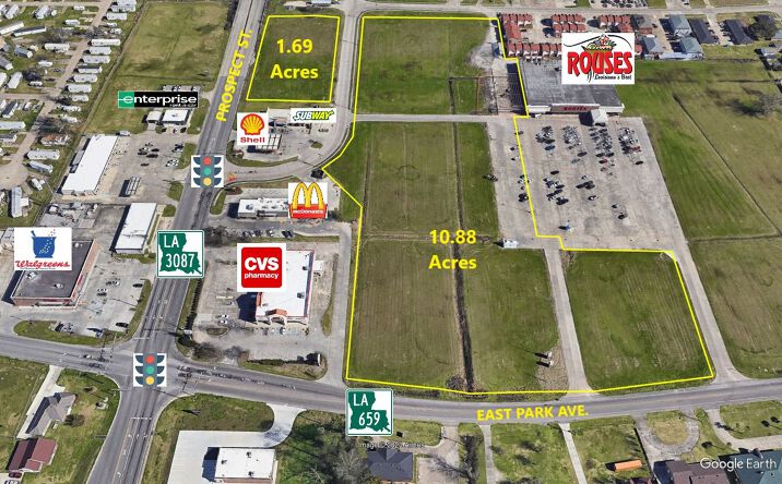 Pictures of Land property located at 9455 E Park Ave, Houma, LA 70363 for sales - image #1