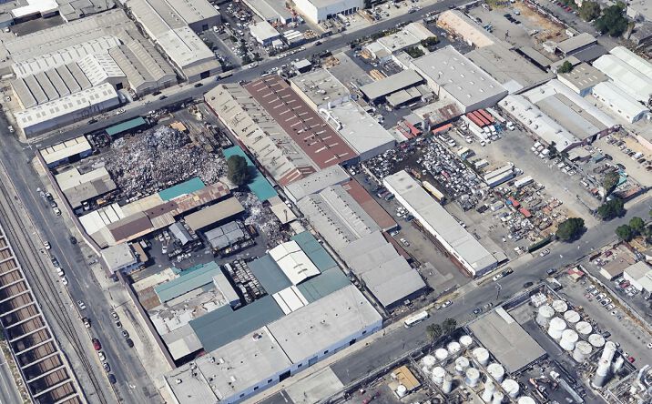 Pictures of Industrial property located at 406 E Euclid Ave & 405 E Pine St, Compton, CA 90222 for sales - image #1