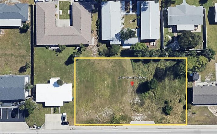 Pictures of Land, Multifamily property located at 4919 Coronado Pkwy, Cape Coral, FL 33904 for sales - image #1
