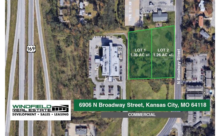 Pictures of Land property located at 6906 N Broadway, Kansas City, MO 64118 for sales - image #1
