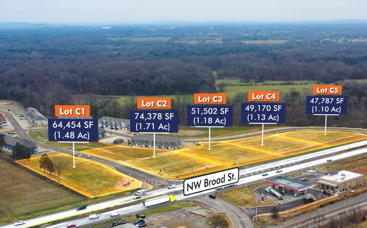 Pictures of Retail, Office, Land, Self Storage property located at 5002 NW Broad St, Murfreesboro, TN 37129 for sales - image #1