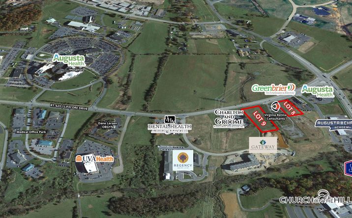 Pictures of Land property located at Two Parcels at Lifecore Drive (Rt. 636), Fishersville, VA 22939 for sales - image #1