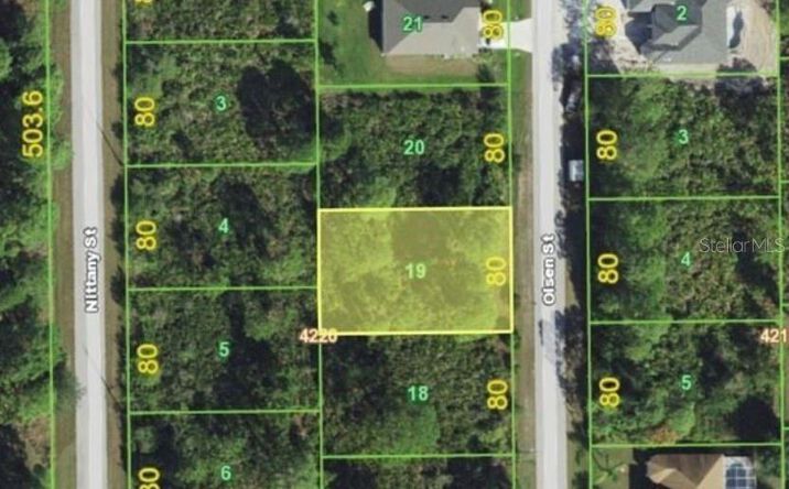 Pictures of Land property located at 8177 Olsen Street, Port Charlotte, FL 33981 for sales - image #1