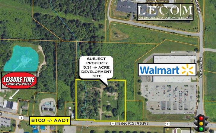 Pictures of Land property located at 847 E Columbus Ave, Corry, PA 16407 for sales - image #1