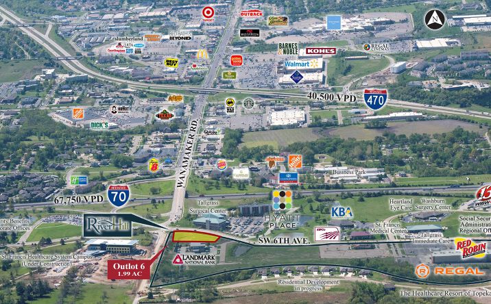 Pictures of Land property located at SW 6th Ave, Topeka, KS 66615 for sales - image #1