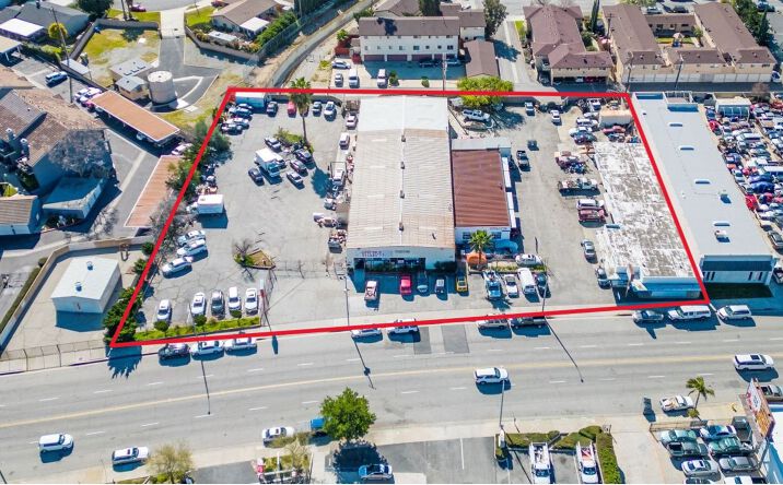 Pictures of Industrial, Mixed Use, Retail property located at 710 - 724 E San Bernardino Rd, Covina, CA 91723 for sales - image #1