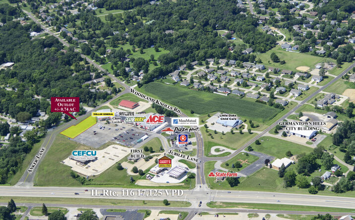 Pictures of Land property located at 523 Jubilee Lane, Germantown Hills, IL 61548 for sales - image #1