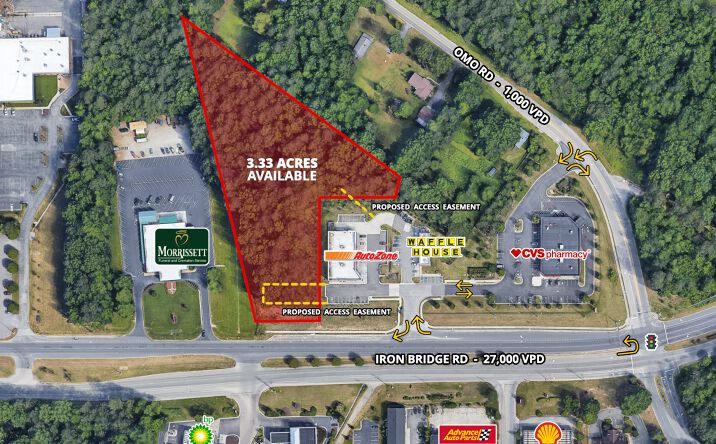 Pictures of Land property located at 6450 Iron Bridge Road, Chesterfield, VA 23234 for sales - image #1