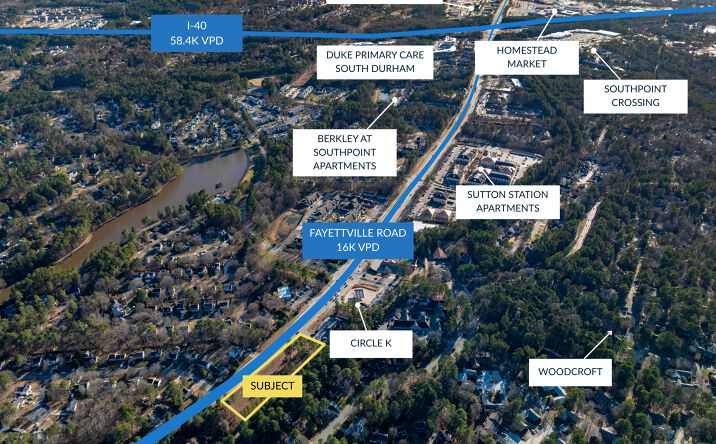 Pictures of Land property located at 5444 Fayetteville Rd, Durham, NC 27713 for sales - image #1