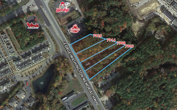 Pictures of Land property located at 7900-7920 George Washington Mem Hwy, Yorktown, VA 23692 for sales - image #1