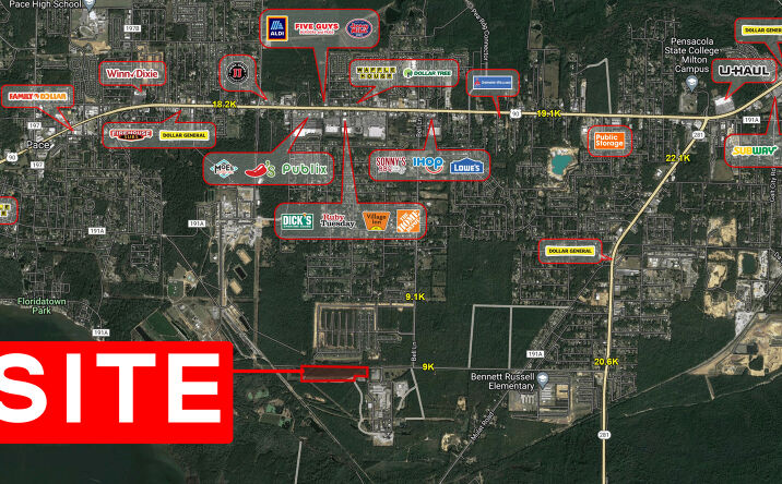 Pictures of Industrial, Land property located at Sterling Way, Milton, FL 32583 for sales - image #1