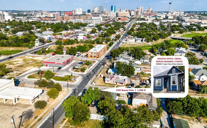 Pictures of Office property located at 1502 Buena Vista St, San Antonio, TX 78207 for sales - image #1