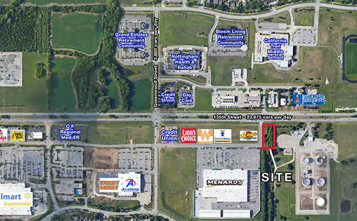 Pictures of Land property located at 13825 W 135th St, Olathe, KS 66062 for sales - image #1