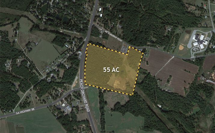 Pictures of Land property located at 4150 Peach Orchard Rd, Hephzibah, GA 30815 for sales - image #1
