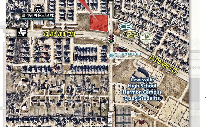 Pictures of Land, Retail property located at 100 Flower Mound Rd, Flower Mound, TX 75028 for sales - image #1