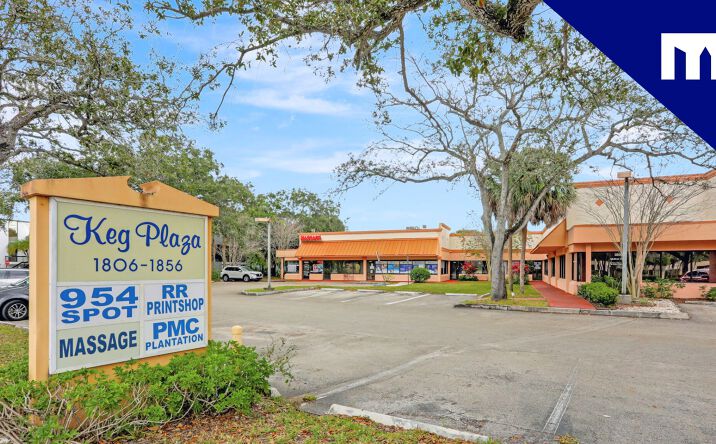 Pictures of Retail property located at 1806-1856 N Pine Island Rd, Plantation, FL 33322 for sales - image #1