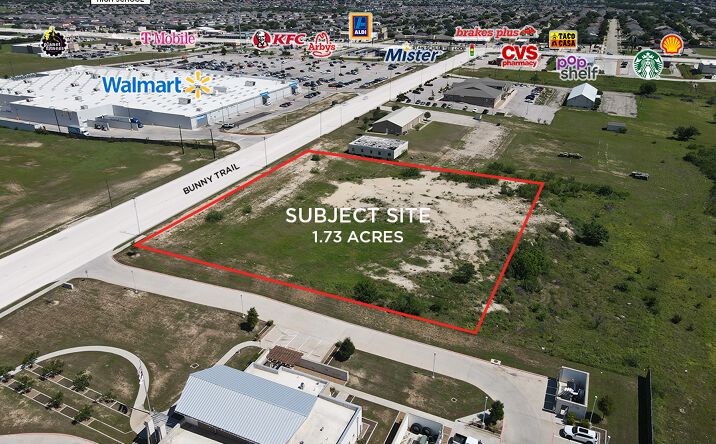 Pictures of Land property located at 5300 Bunny Trail, Killeen, TX 76549 for sales - image #1