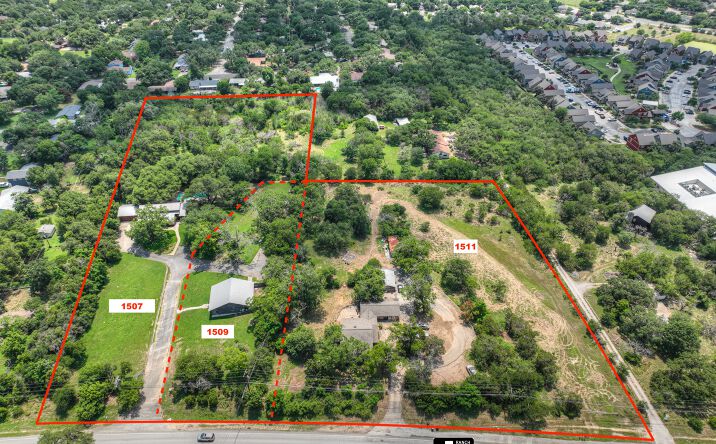 Pictures of Land, Mixed Use, Multifamily property located at 1511 Old Ranch Rd 12, San Marcos, TX 78666, 1507 Old Ranch Rd 12, San Marcos, TX 78666, 1509 Old Ranch Rd 12, San Marcos, TX 78666 for sales - image #1