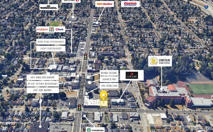 Pictures of Industrial, Mixed Use, Multifamily, Office, Retail property located at 3726 S G St, Tacoma, WA 98418 for sales - image #1