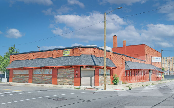 Pictures of Retail property located at 107 E Milwaukee Ave, Detroit, MI 48202 for sales - image #1