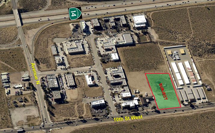 Pictures of Land property located at SWC of 10th St West & Ave M-12, Palmdale, CA 93551 for sales - image #1