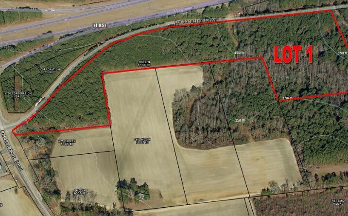 Pictures of Land property located at 675 Chicken Foot Rd, Hope Mills, NC 28348 for sales - image #1