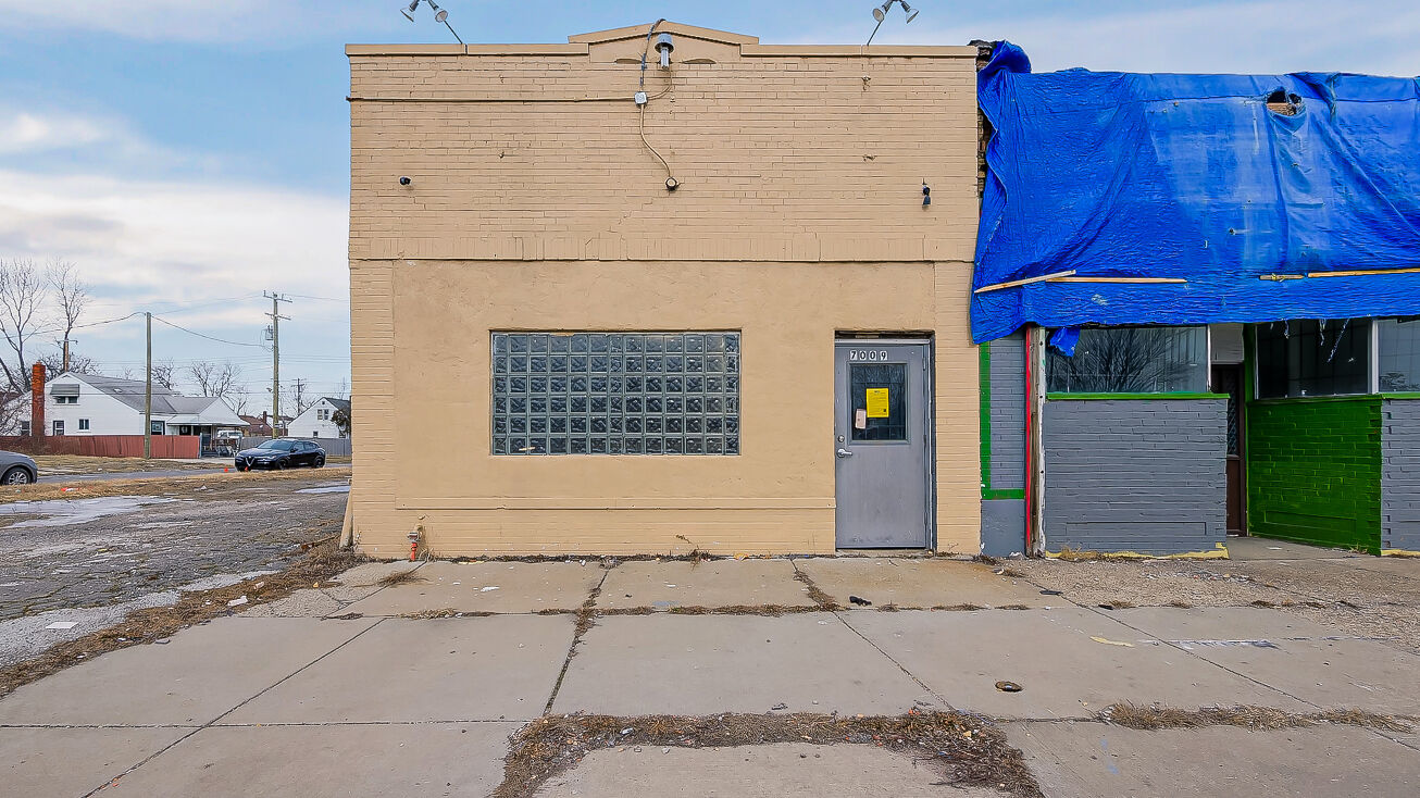Pictures of Industrial, Mixed Use, Retail property located at 7009 Seven Mile E, Detroit, MI 48234 for sales - image #1