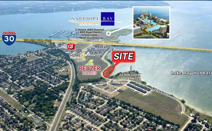 Pictures of Land property located at 2005 Sunset Blvd, Rowlett, TX 75088 for sales - image #1