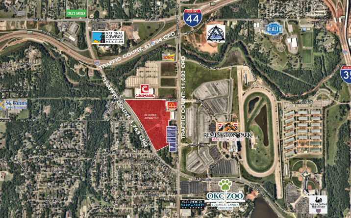 Pictures of Land property located at NE Grand Blvd & MLK Boulevard, Oklahoma City, OK 73111 for sales - image #1