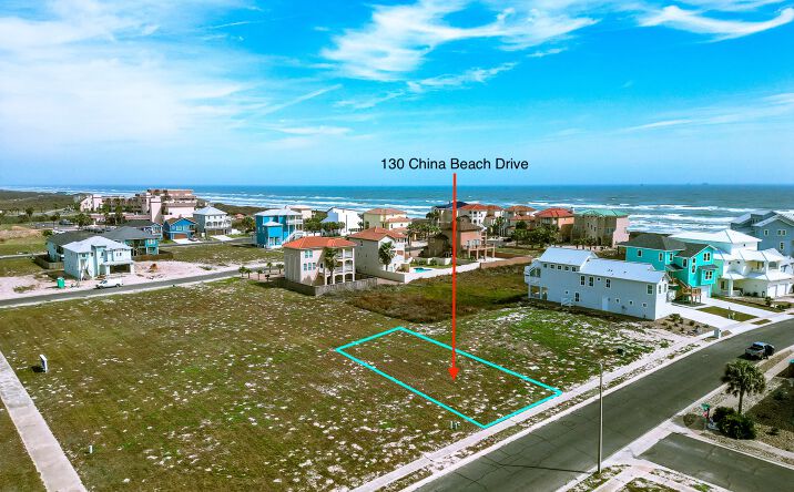 Pictures of Land property located at 130 China Beach Dr, Port Aransas, TX 78373 for sales - image #1