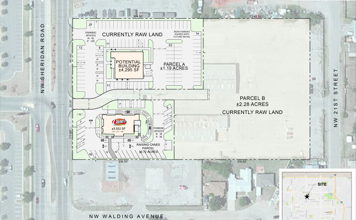 Pictures of Land property located at 807 B NW Sheridan Rd, Lawton, OK 73505 for sales - image #1