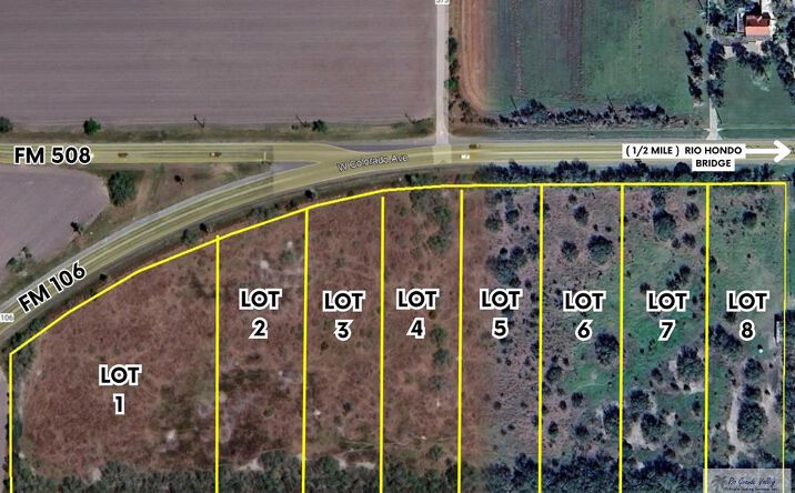 Pictures of Land, Multifamily property located at LOT 1 Fm 106, Rio Hondo, TX 78583 for sales - image #1