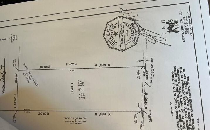 Pictures of Land property located at Tract II San Fernando Rd, Rio Hondo, TX 78583 for sales - image #1