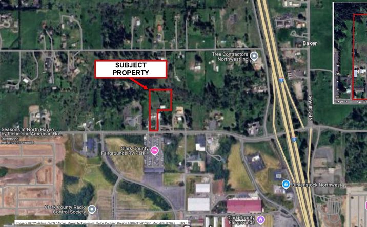 Pictures of Land, Mixed Use, Retail, Self Storage property located at 202 NW 179th St, Ridgefield, WA 98642 for sales - image #1