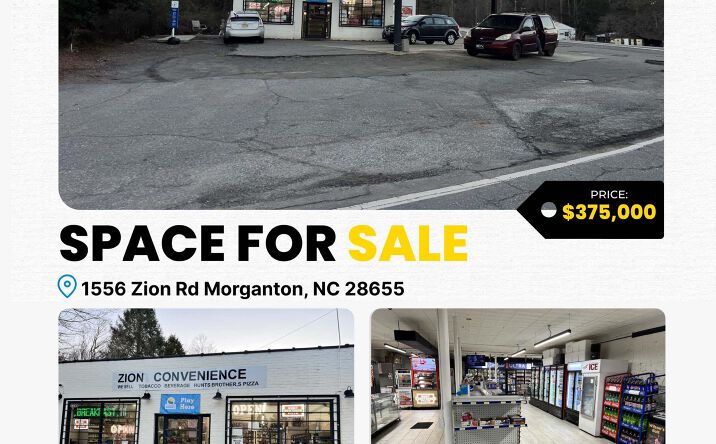 Pictures of Retail property located at 1556 Zion Rd, Morganton, NC 28655 for sales - image #1