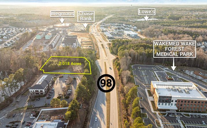 Pictures of Land property located at 1320 Corporate Chaplain Dr, Wake Forest, NC 27587 for sales - image #1