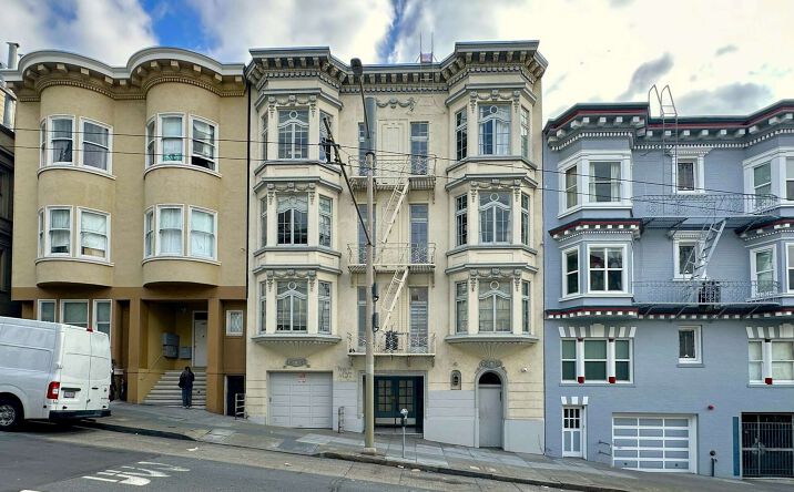 Pictures of Multifamily property located at 1635 Clay St, San Francisco, CA 94109 for sales - image #1