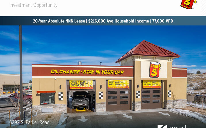 Pictures of Retail property located at 6292 S Parker Rd, Centennial, CO 80016 for sales - image #1