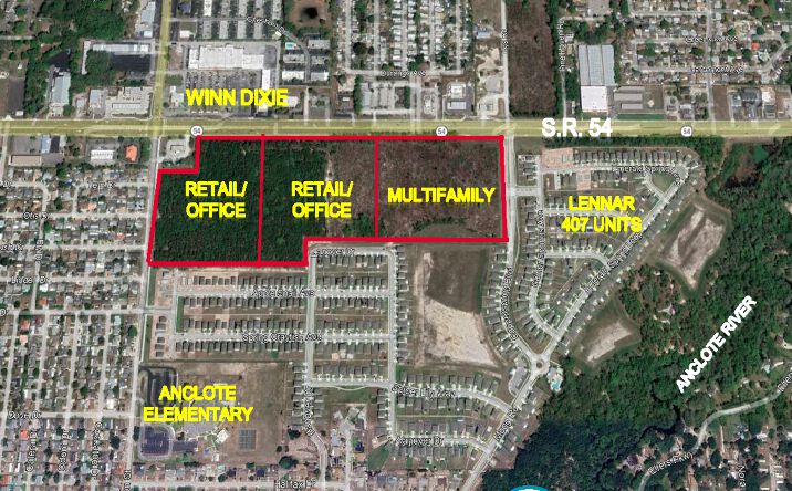 Pictures of Land property located at 6022 FL-54, New Port Richey, FL 34653 for sales - image #1
